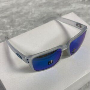 NEW | Oakley | HOLBROOK XS | 9007 - 17 | 53 | MATTE CLEAR|PRIZM SAPPHIRE IRIDIUM